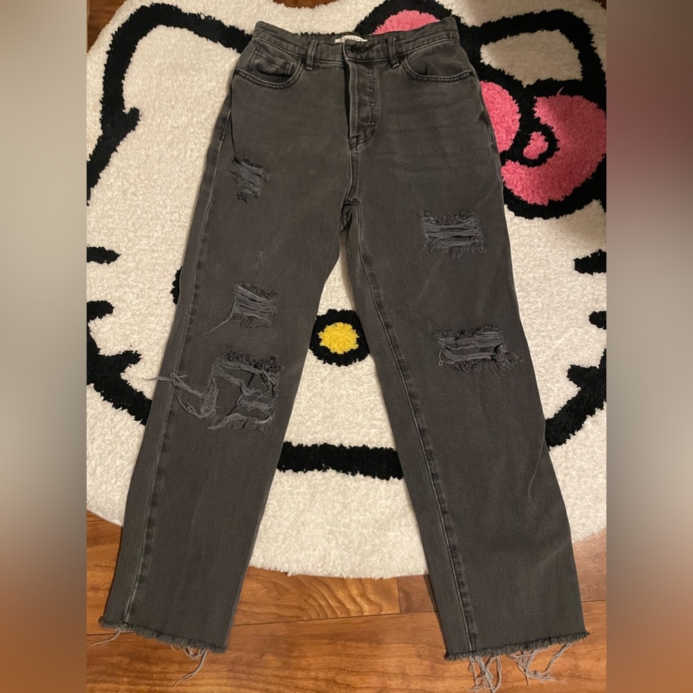 Pacsun Black High Rise Straight Leg Jeans 💕